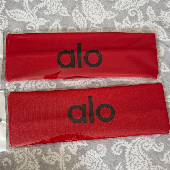 ALO Yoga Other - ALO Yoga Red Hair Bands